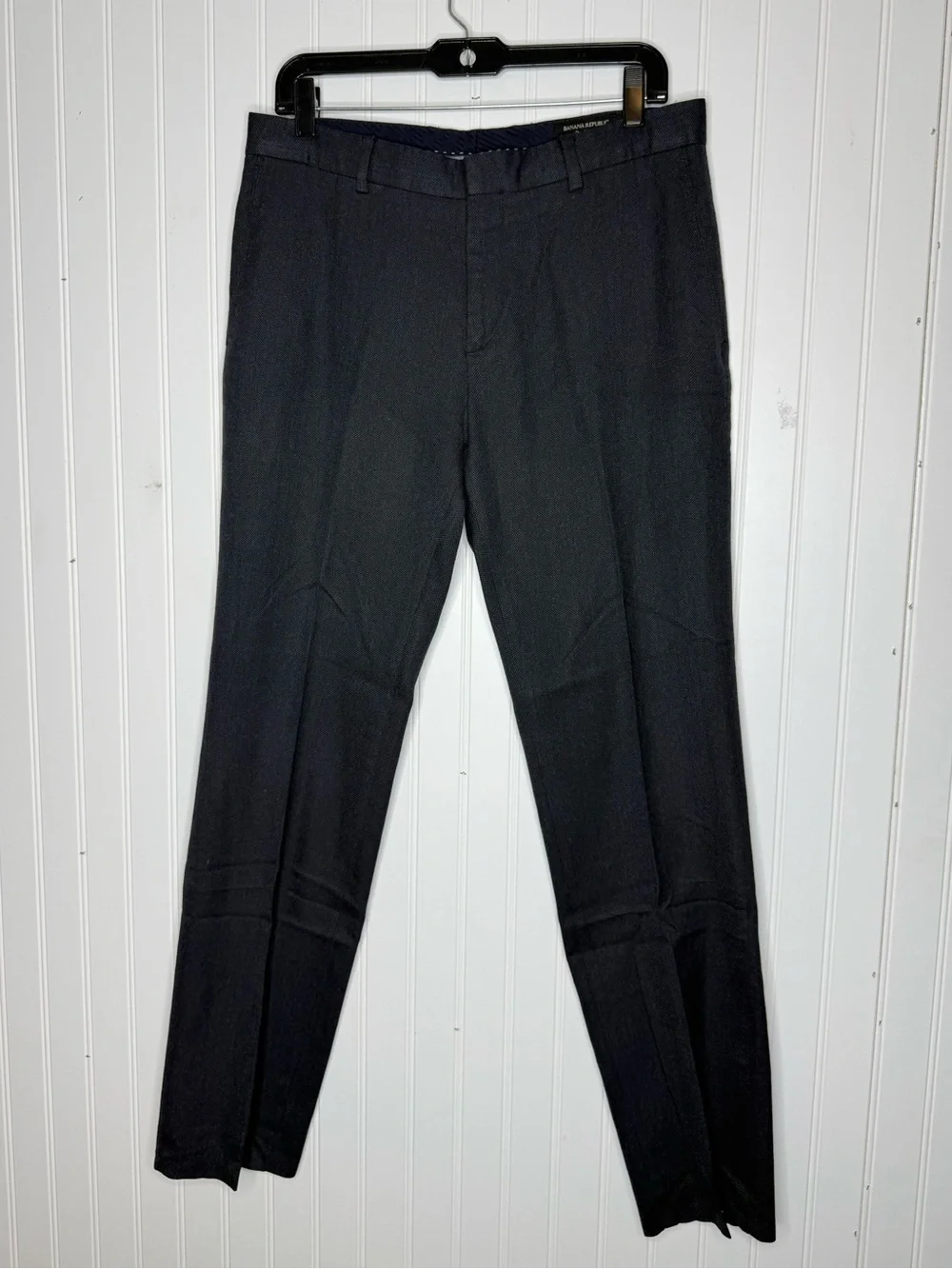 Banana Republic Honeycomb Tailored Slim Fit Trouser Pants Size 32X32